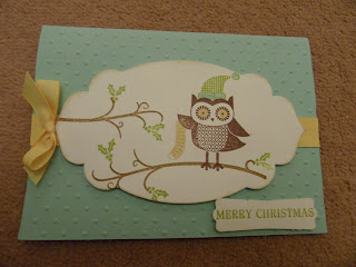 Stamp-a-stack with Owl occasions and holiday ornaments