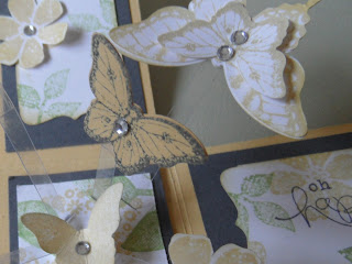 Papillon Potpourri Explosion Box and Matching Card