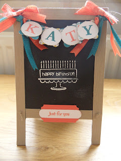 chalkboard easel cards