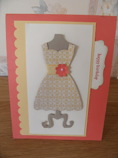 Variation of Stampin Up Card base pop ‘n cuts