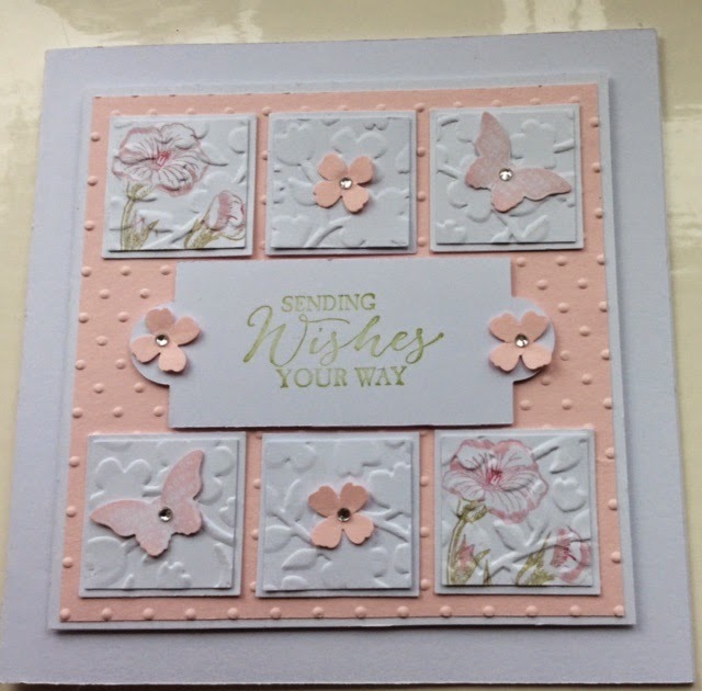 Butterfly Basics Square Sampler card