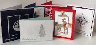 Christmas Stamp-a-stack classes