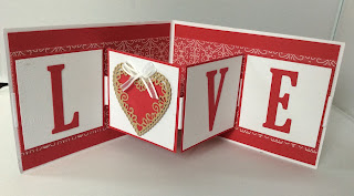 Meant to be LOVE Fancy Fold card