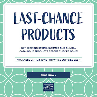 Last Chance Stampin’ Up! Retiring Products