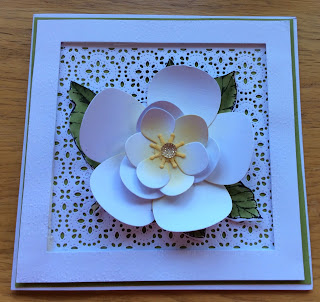 Magnolia Lane Framed card and envelope box