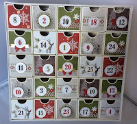 Christmas Countdown Advent Calendar and Stamp-a-stack classes