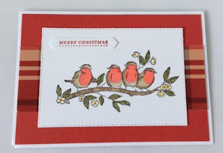 Free as a bird Christmas robins