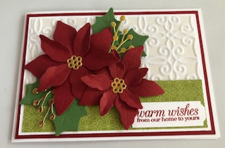 Poinsettia Bundle – November class kit 1