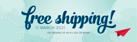 Free Shipping 17th March for 1 day only