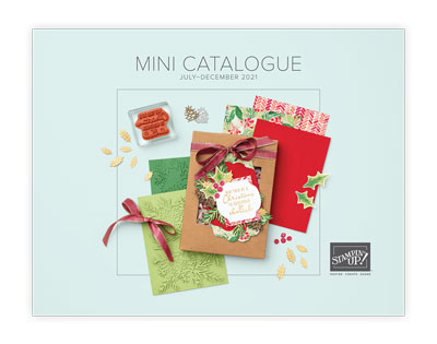 Stampin Up mini catalogue July-december 2021
