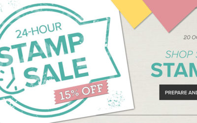 24 Hour Sale – All cling stamps 15% off