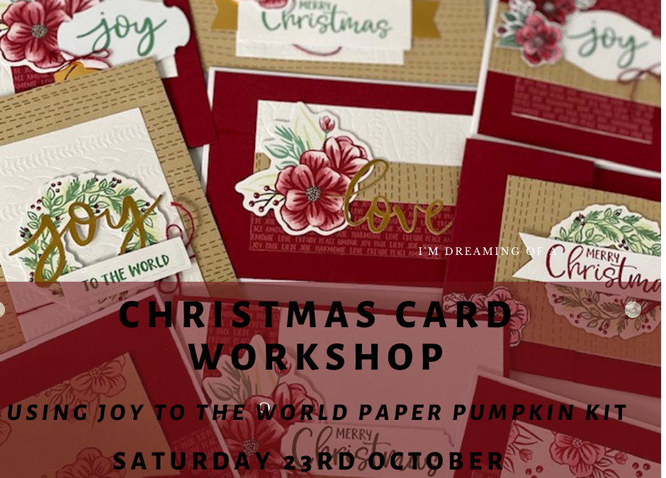 Christmas card workshop