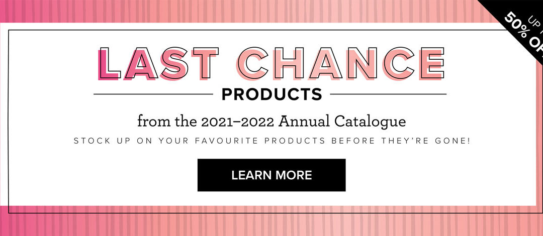 Last Chance Sale and Retiring List from Stampin Up